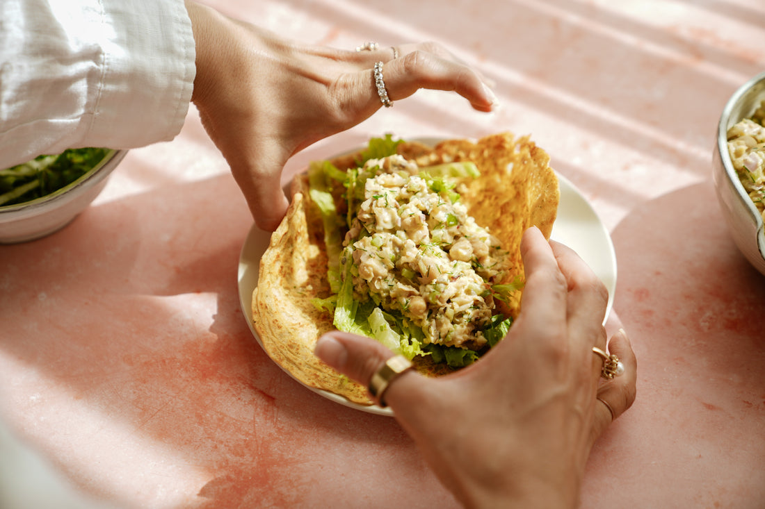 Dosa-Inspired Lentil Wraps